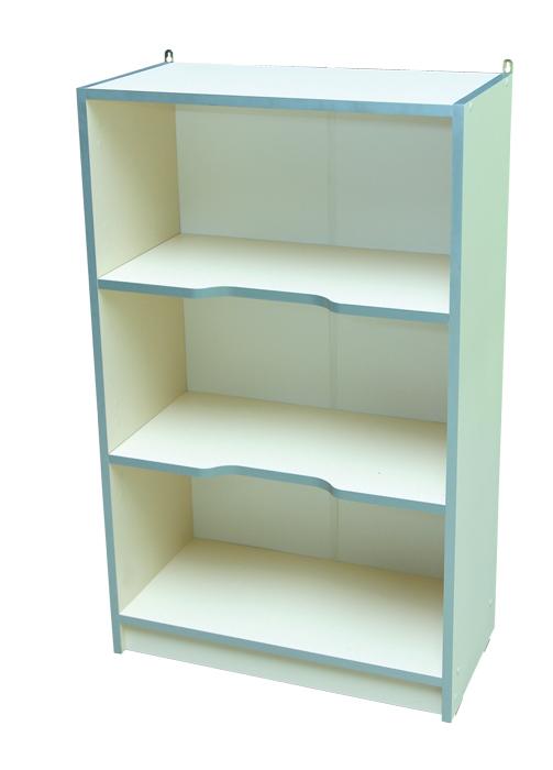 Стінка дитяча "Звірята" №1 з 2ма відкритими полицями,з ЛДСП, для дидактичного матеріалу, книг, особистих речей дітей,( ТОВ ‘’АЛМАНТ’’), 600х300х950мм.